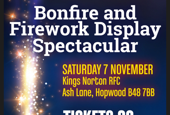 Fireworks Display Kings Norton RFC